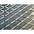 Black painted expanded metal mesh